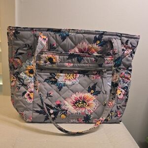 Vera Bradley Multicolor Floral Quilted Tote